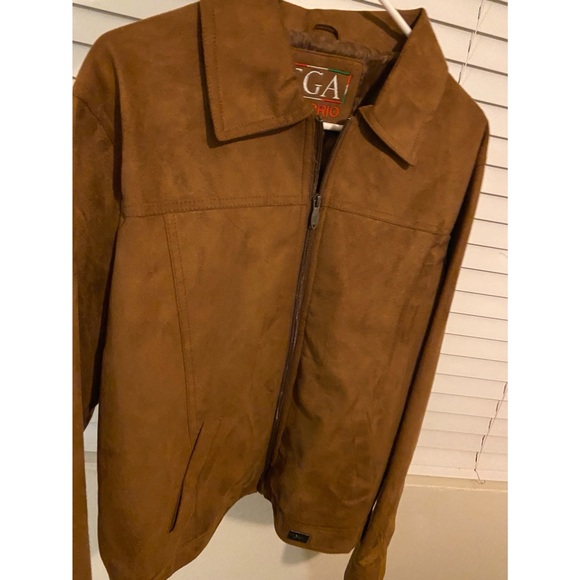 Ega Emporio Jackets \u0026 Coats | New Guys Medium Ega Emporio Suede Jacket. | Color: Brown | Size: M | Bri_Rn831's Closet